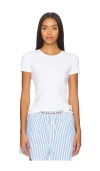 Polo Ralph Lauren Stretch Cotton T-shirt In White