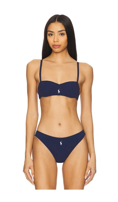 Polo Ralph Lauren Unlined Balconette In Navy