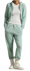 Polo Ralph Lauren Island Fleece Athletic Pant In Essex Green In Green