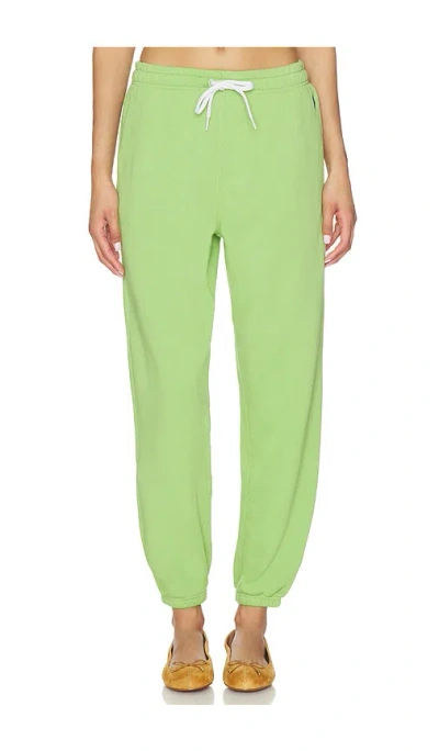 Polo Ralph Lauren Island Fleece Jogger Pant In Green