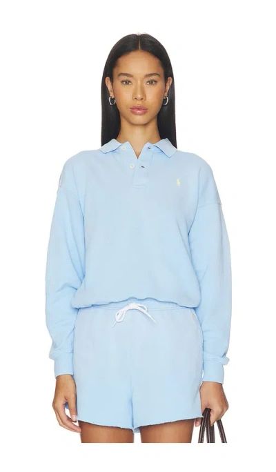 Polo Ralph Lauren Island Fleece Polo Sweatshirt In Animal Print