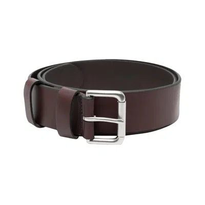 Pre-owned Polo Ralph Lauren Italian Saddle Leather Belt 'brown' | Men's Size 36