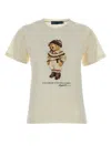 Polo Ralph Lauren Ivory Cotton T-shirt In Neutral