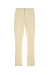 Polo Ralph Lauren Stretch Corduroy Trousers With Pockets And Loops In Neutral