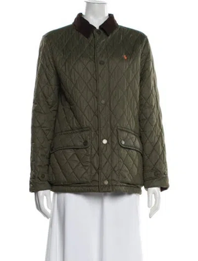 Pre-owned Polo Ralph Lauren Jacket In Green