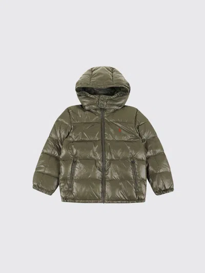Polo Ralph Lauren Jacket Kids Color Green