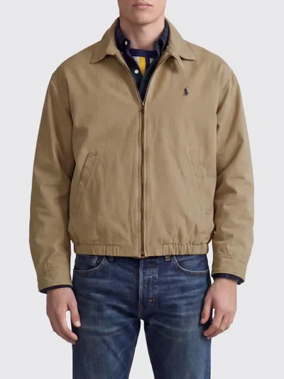 Polo Ralph Lauren Jacket  Men Color Beige In Nude