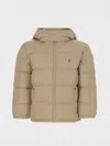 Polo Ralph Lauren Jacket  Kids Color Beige In Brown