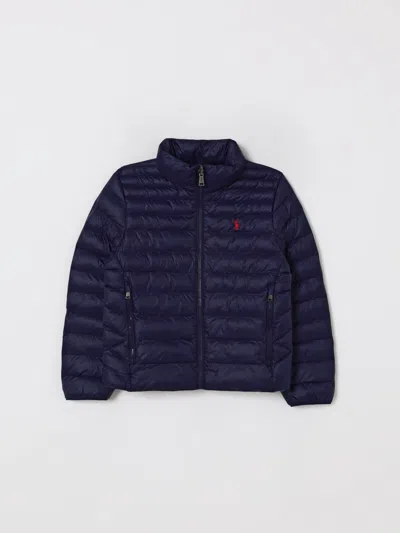 POLO RALPH LAUREN JACKET POLO RALPH LAUREN KIDS COLOR BLUE,H20828009