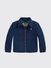 Polo Ralph Lauren Bayport Cotton Poplin Jacket In Navy