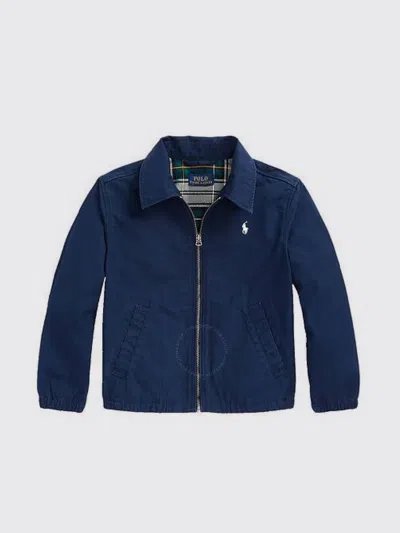 POLO RALPH LAUREN JACKET POLO RALPH LAUREN KIDS COLOR NAVY,G79618045
