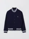Polo Ralph Lauren Polo Pony-embroidered Bomber Jacket In Navy