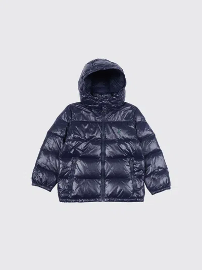 Polo Ralph Lauren Jacket Kids  In Blue