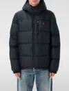 Polo Ralph Lauren Gorham Water-repellent Ripstop Fabric Down Jacket Clothing In Black