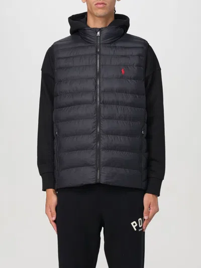 Polo Ralph Lauren The Colden Packable Gilet In Schwarz