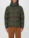 Polo Ralph Lauren Polo Pony Hooded Puffer Jacket In Grün