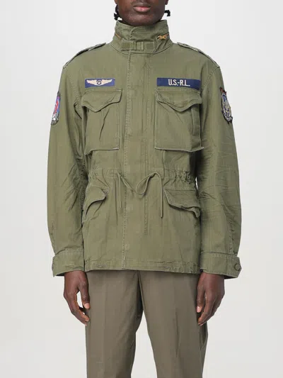 Polo Ralph Lauren The Iconic Military Jacket With Logo In Green