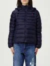 Polo Ralph Lauren Water-resistant Packable Hooded Jacket In Blue