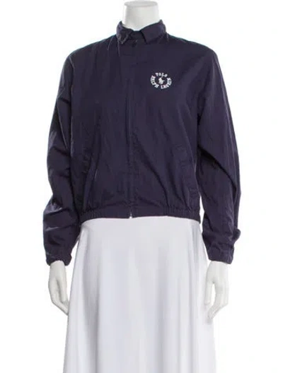 Pre-owned Polo Ralph Lauren Jacket In Purple