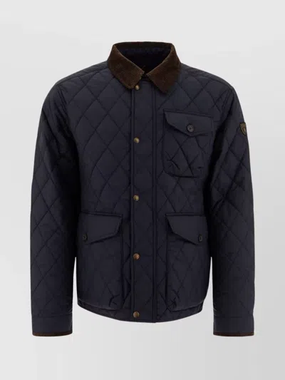 Polo Ralph Lauren Jacket Quilted Design Front Pockets