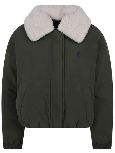 Polo Ralph Lauren Jacket Woven In Green