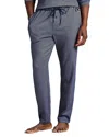 Polo Ralph Lauren Jacquard Knit Herringbone Pajama Pants In Blue
