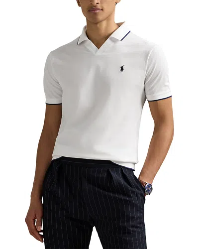 POLO RALPH LAUREN JACQUARD MESH POLO SHIRT