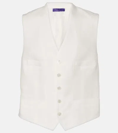 POLO RALPH LAUREN JAIDEN LINEN VEST