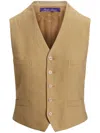 Polo Ralph Lauren Jaiden Waistcoat In Neutrals