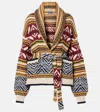 Polo Ralph Lauren Intarsia-knit Cardigan In Multicoloured