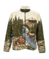 Polo Ralph Lauren Ralph Lauren Pile Fleece Graphic Jacket In Animal Print