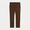 Polo Ralph Lauren Jarrett Stretch Slim Fit Sateen Trouser In Burgundy