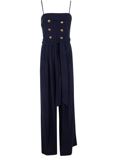 Polo Ralph Lauren Jayette Jumpsuit In Lauren Navy