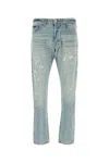 Polo Ralph Lauren Distressed Stretch Denim Jeans With Five Pockets
