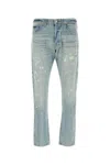 Polo Ralph Lauren Distressed Stretch Denim Jeans With Five Pockets