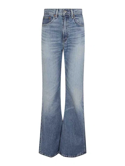 Polo Ralph Lauren Jeans Acampanados - Lavado Medio