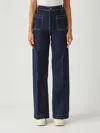 Polo Ralph Lauren Jeans Flare Con Front-pockets Applicate In Cotone Stretch Jeans In Blue