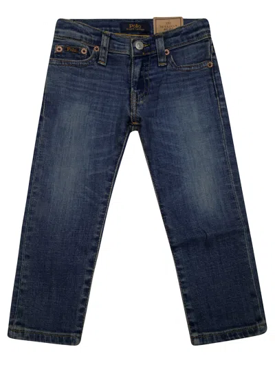 Polo Ralph Lauren Jeans Lavaggio Medio In Blue