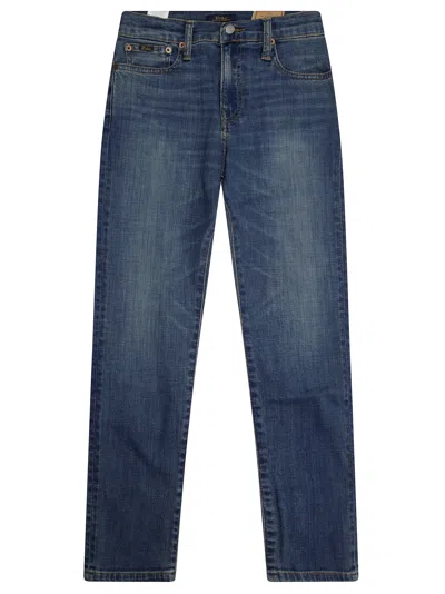 Polo Ralph Lauren Jeans Lavaggio Medio In Blue