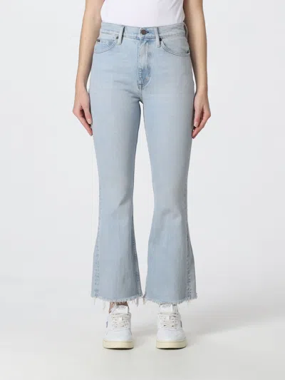 POLO RALPH LAUREN JEANS POLO RALPH LAUREN WOMAN COLOR DENIM,E35771028