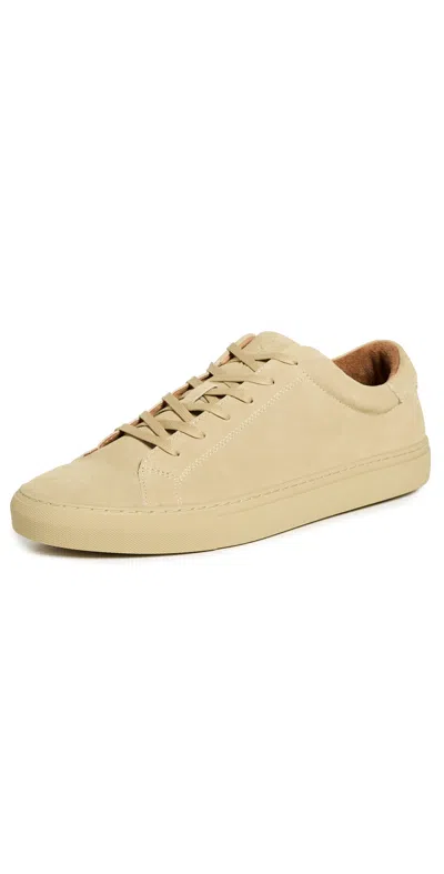 Polo Ralph Lauren Jermain Ii Suede Sneakers Bone In Nude