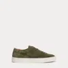 Polo Ralph Lauren Jermain Suede Sneaker In Armadillo