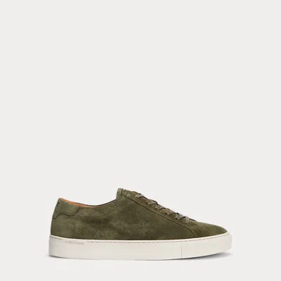 Polo Ralph Lauren Jermain Suede Sneaker In Armadillo