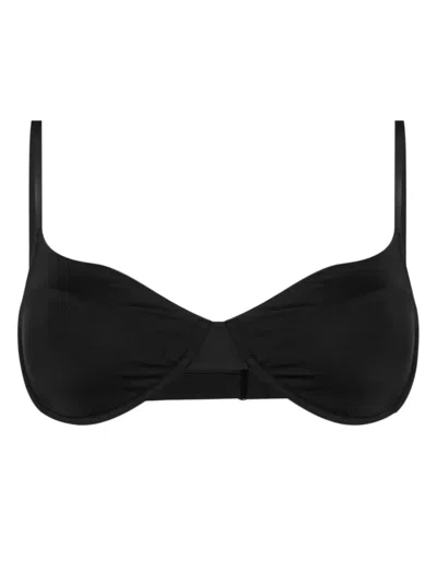 Polo Ralph Lauren Black Balconette Bikini Top