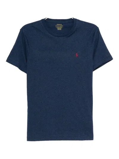 Polo Ralph Lauren Jersey Crew-neck T-shirt In Blue