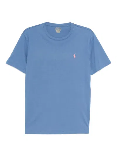 Polo Ralph Lauren Jersey Crew-neck T-shirt In Blue