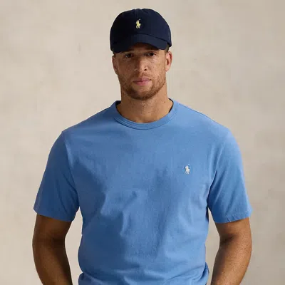 Polo Ralph Lauren Jersey Crewneck T-shirt In Blue Orbit