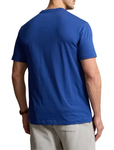 Polo Ralph Lauren Jersey Crewneck Tee In Beach Royal