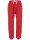 Polo Ralph Lauren Jersey-fleece Track Pants In Rot