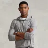 Polo Ralph Lauren Jersey Hooded T-shirt In Dark Vintage Heather